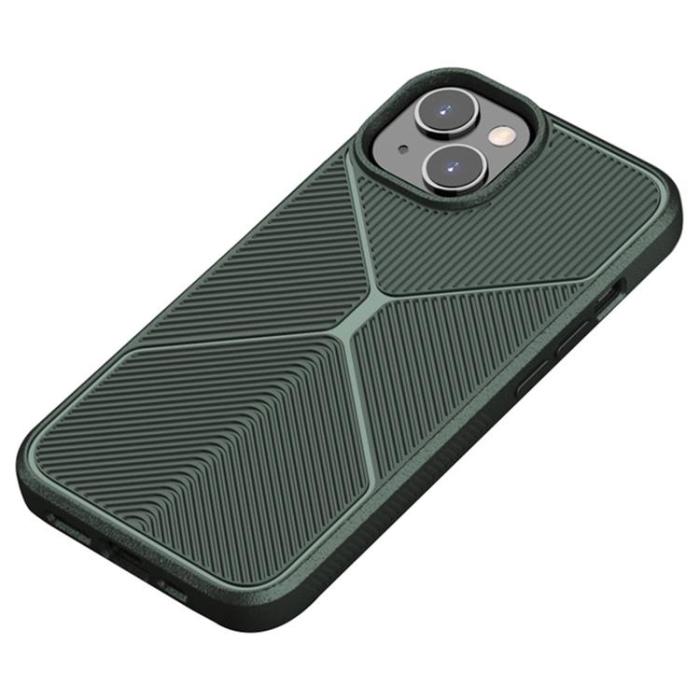 OEM - iPhone 14 Pro Max Skal X Design - Grön