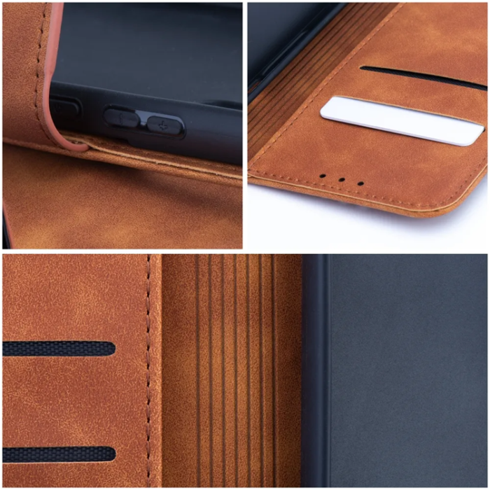 A-One Brand - Xiaomi Redmi Note 14 5G Plånboksfodral Tender - Brun