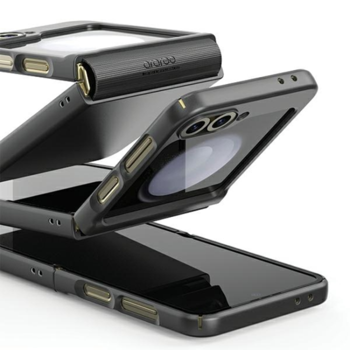 Araree - Araree Galaxy Z Flip 6 Mobilskal Aero Flex - Cream