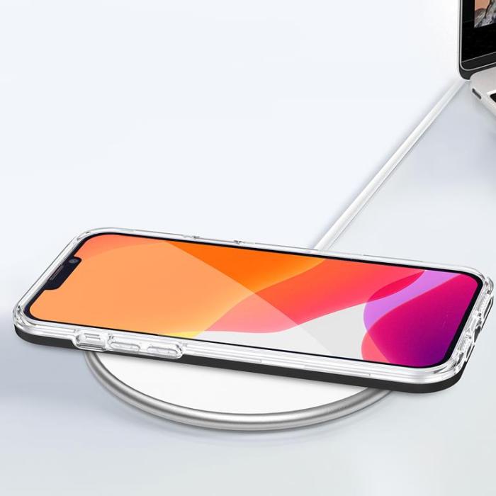 A-One Brand - Galaxy A03 Skal Clear 3in1 - Röd