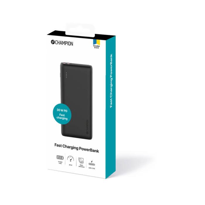 Champion - Champion PowerBank 20000 mAh 30W PD