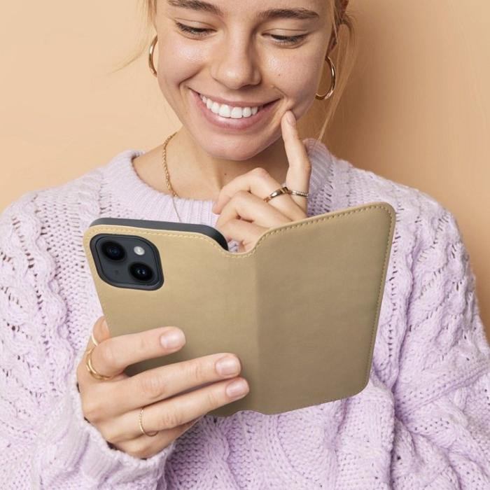 A-One Brand - Galaxy A25 Plånboksfodral Dual Pocket - Guld