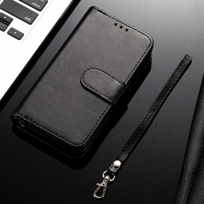 OEM - Leather Fodral Till Note 20 Ultra - Svart