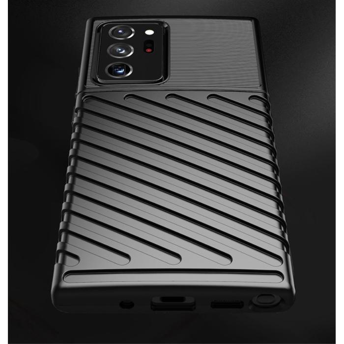 A-One Brand - Thunder Twill Skal till Samsung Galaxy Note 20 Ultra - Svart