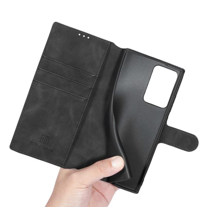 DG.MING - DG.MING Leather Fodral Till Galaxy Note 20 Ultra - Svart