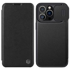 Nillkin - Nillkin iPhone 14 Plus Plånboksfodral QinPro - Svart