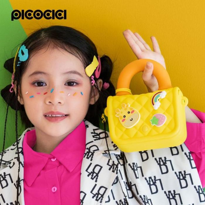 PICOCICI - PICOCICI Handväska för Barn K54 - Gul