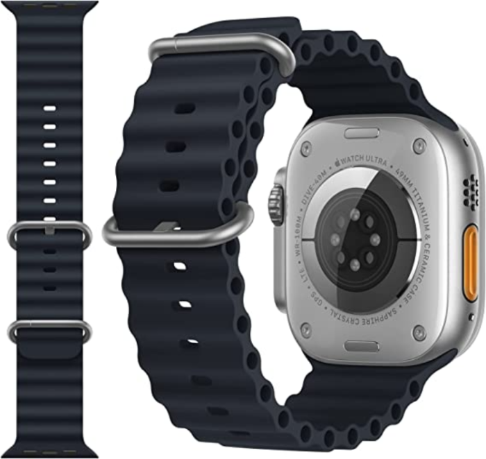 A-One Brand - Apple Watch 4/5/6/7/8/SE Band (38/40/41mm) Ocean - Midnight