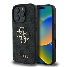 Guess - Guess iPhone 16 Pro Mobilskal 4G Big Logo - Svart