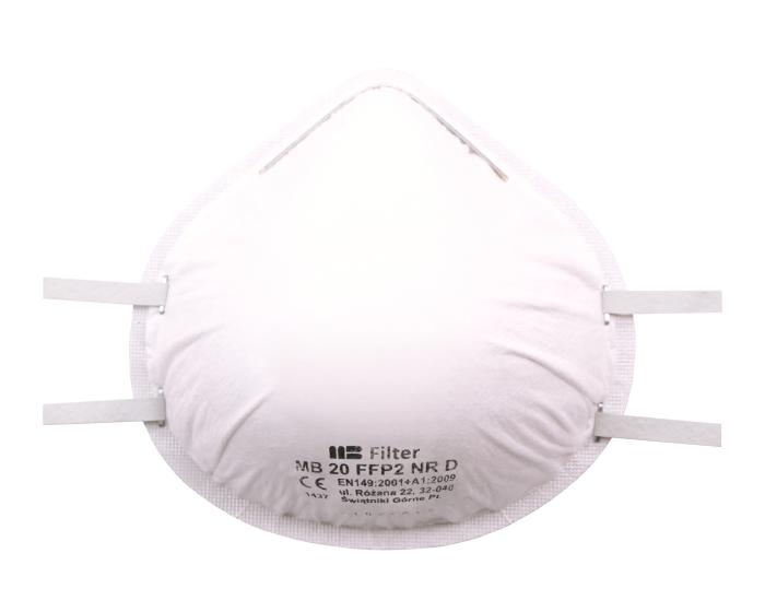 MB Filter Polska - [1-PACK] Munskydd CE-certifierad FFP2 - Skyddsmask Mask