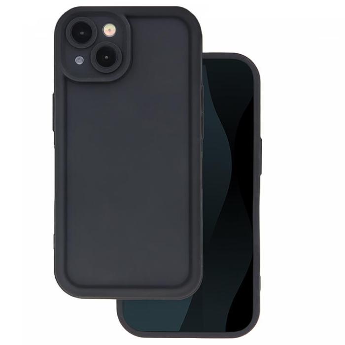 A-One Brand - iPhone 15 Mobilskal Rim TPU - Svart