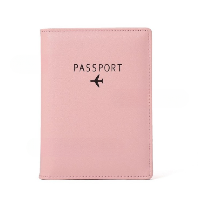 OEM - Passhållare Plånbok RFID Korthållare PU-läder - Rosa