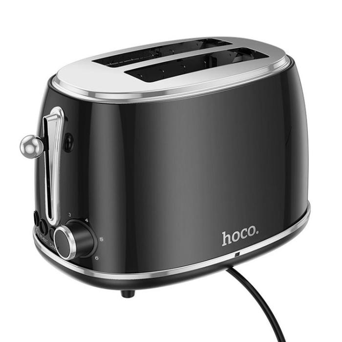 Hoco - Hoco Retro Brödrost 850W HE50 - Svart