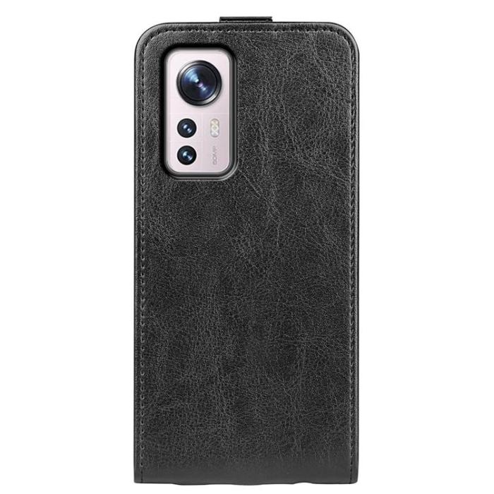 A-One Brand - V-Flip Plånboksfodral Xiaomi 12/12X - Svart