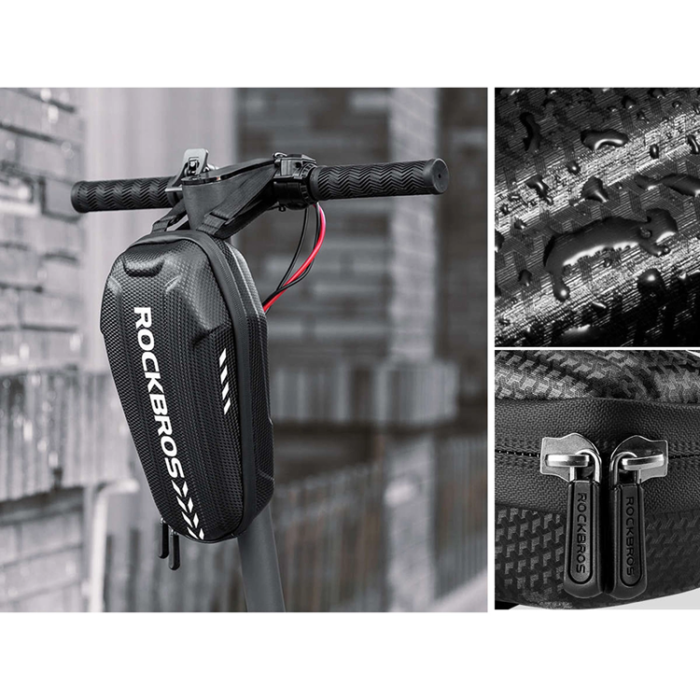 Rockbros - Rockbros B62 Cykelväska för Styr eller Ram 2 L - Svart