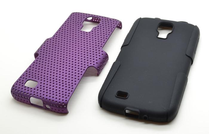 A-One Brand - Mesh Combo Skal till Samsung Galaxy S4 i9500 (Lila)