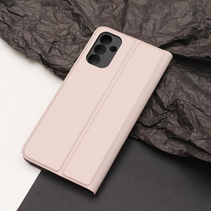A-One Brand - Xiaomi Redmi 12 4G Plånboksfodral Smart Soft - Nude