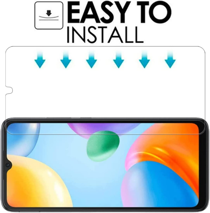 A-One Brand - [1-PACK] Xiaomi Redmi 10C Härdat Glas Skärmskydd - Clear