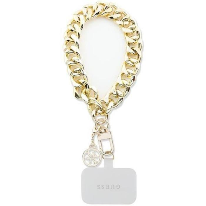 Guess - Guess Universal Big Mobilrem Charm - Guld