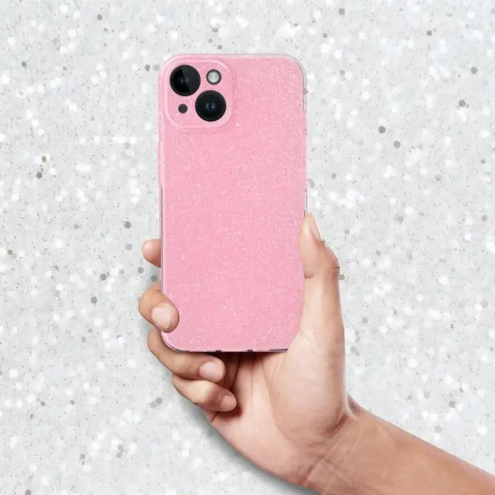 A-One Brand - Xiaomi Redmi 12C Mobilskal Clear 2mm Blink - Rosa