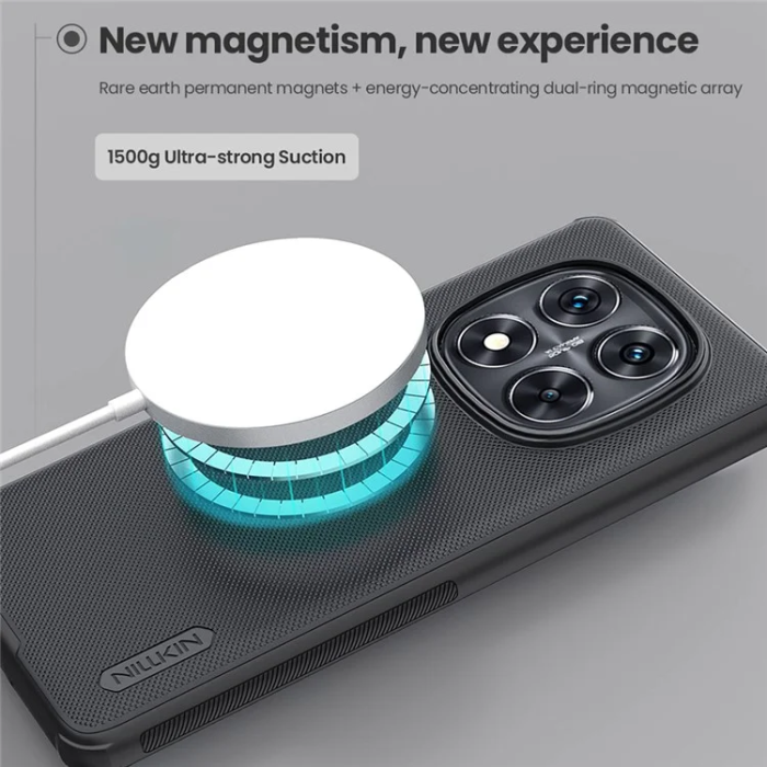 Nillkin - Nillkin Xiaomi Redmi Note 14 Pro Plus Mobilskal MagSafe Frosted