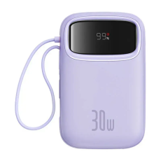 BASEUS - Baseus Powerbank 10000 mAh 30W USB-C QPow 2 - Lila