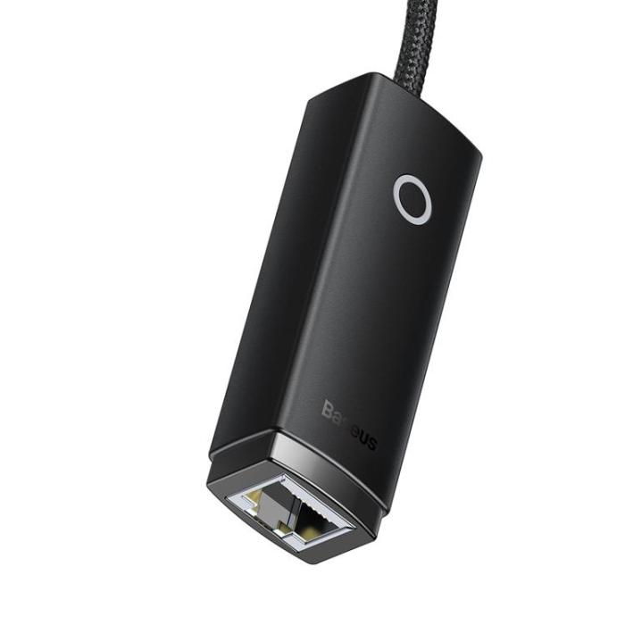 UTGATT1 - Baseus Lite USB-A Ethernet Adapter - Svart