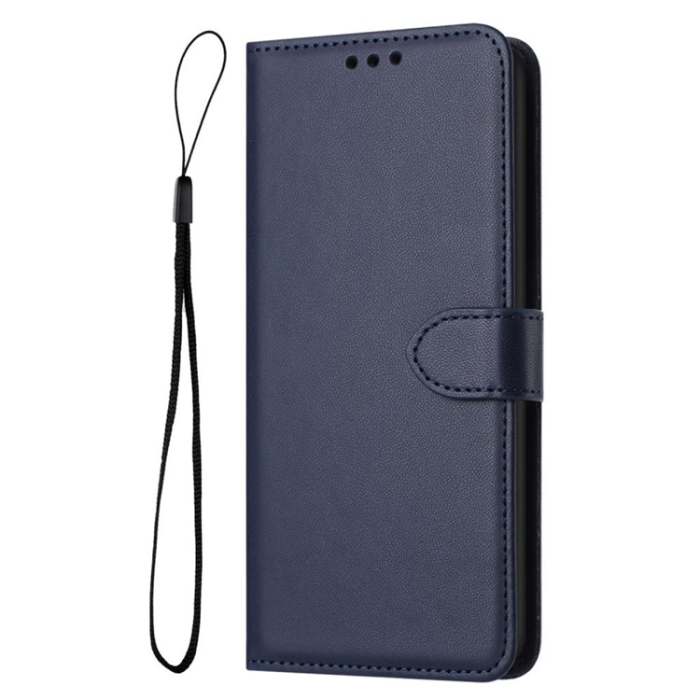A-One Brand - Galaxy S25 Plånboksfodral Strap - Blå