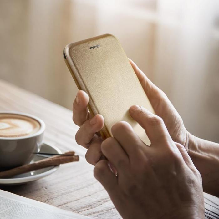 A-One Brand - iPhone 16 Plus Plånboksfodral Elegance - Guld