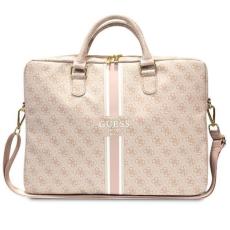Guess - Guess Datorfodral 16'' Printed Stripes - Rosa