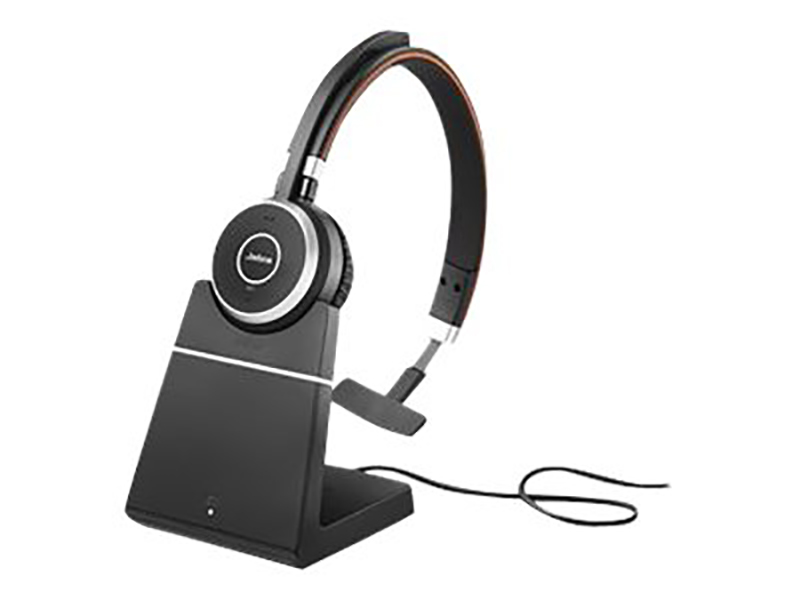 Köp Jabra Evolve 65 Ms Mono Incl Chargingstand, Link 370 | TheMobileStore