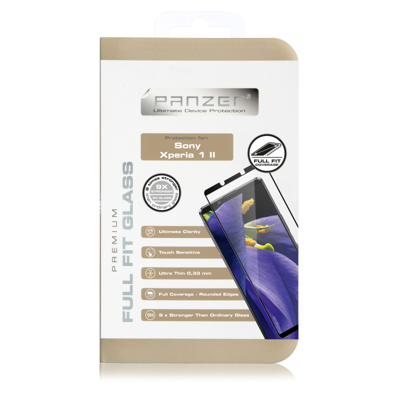 K P Panzer Full Fit Glass Sony Xperia Ii Svart Themobilestore Se