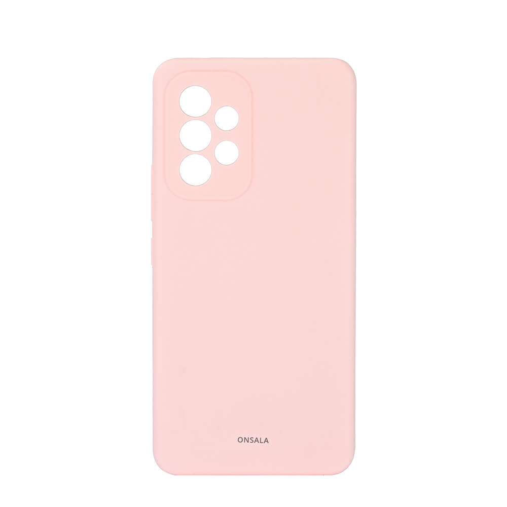 ONSALA Mobilskal Silikon Samsung Galaxy A33 - Rosa