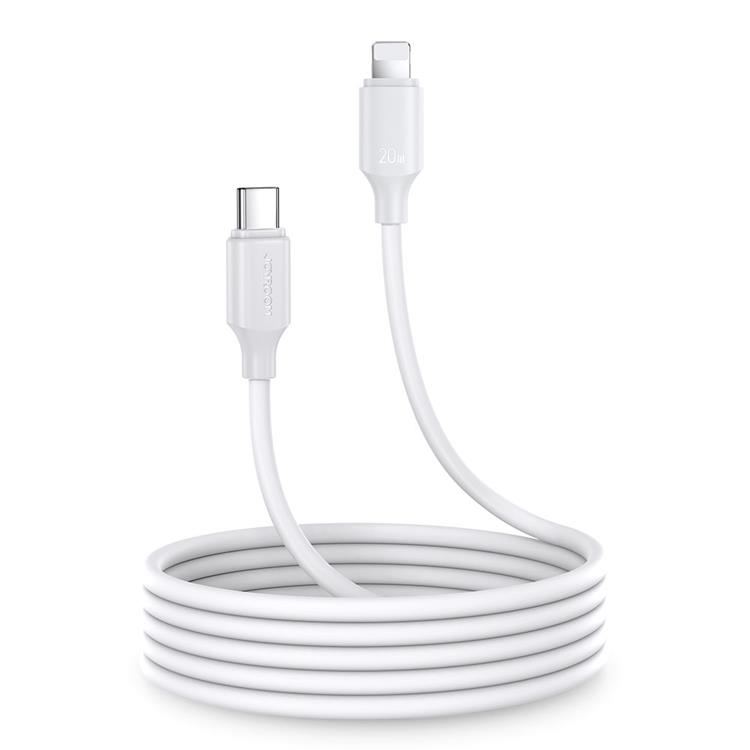 K P Joyroom Usb C Till Lightning Kabel Mbps W M Vit Themobilestore Se