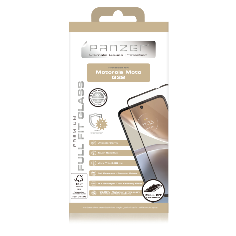 K P Panzer Motorola Moto G Sk Rmskydd I H Rdat Glas Full Fit Svart P Themobilestore